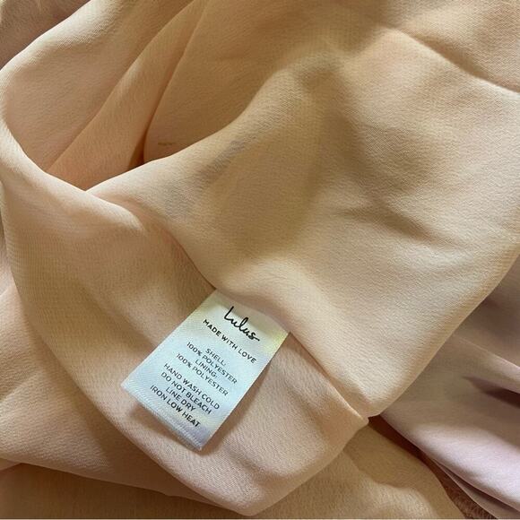 NWOT Lulus Maximum Allure Pink and Purple Ombre Satin Tie-Strap Maxi Dre… - Picture 4 of 9